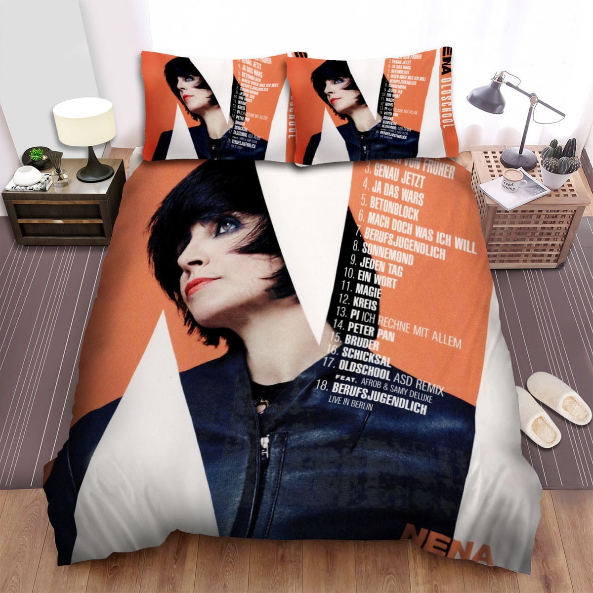 Nena Oldschool Bedding Sets Duvet Cover, Flatsheet, Pillowcases For Every Bedroom