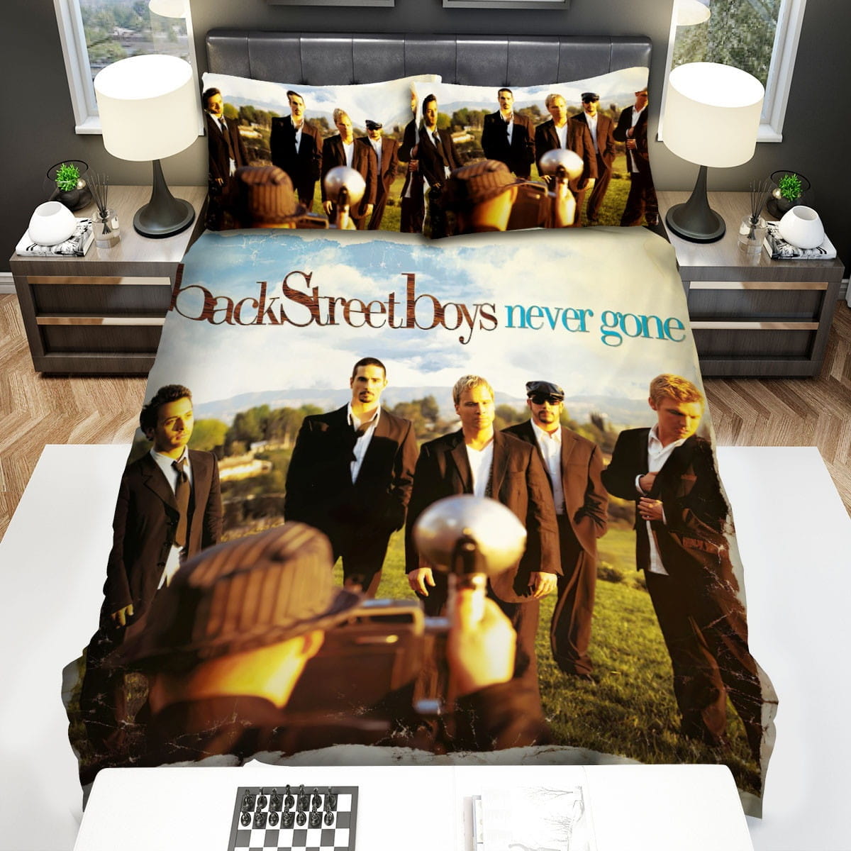Never Gone Backstreet Boys Bedding Sets Duvet Cover, Flatsheet, Pillowcases For Every Bedroom