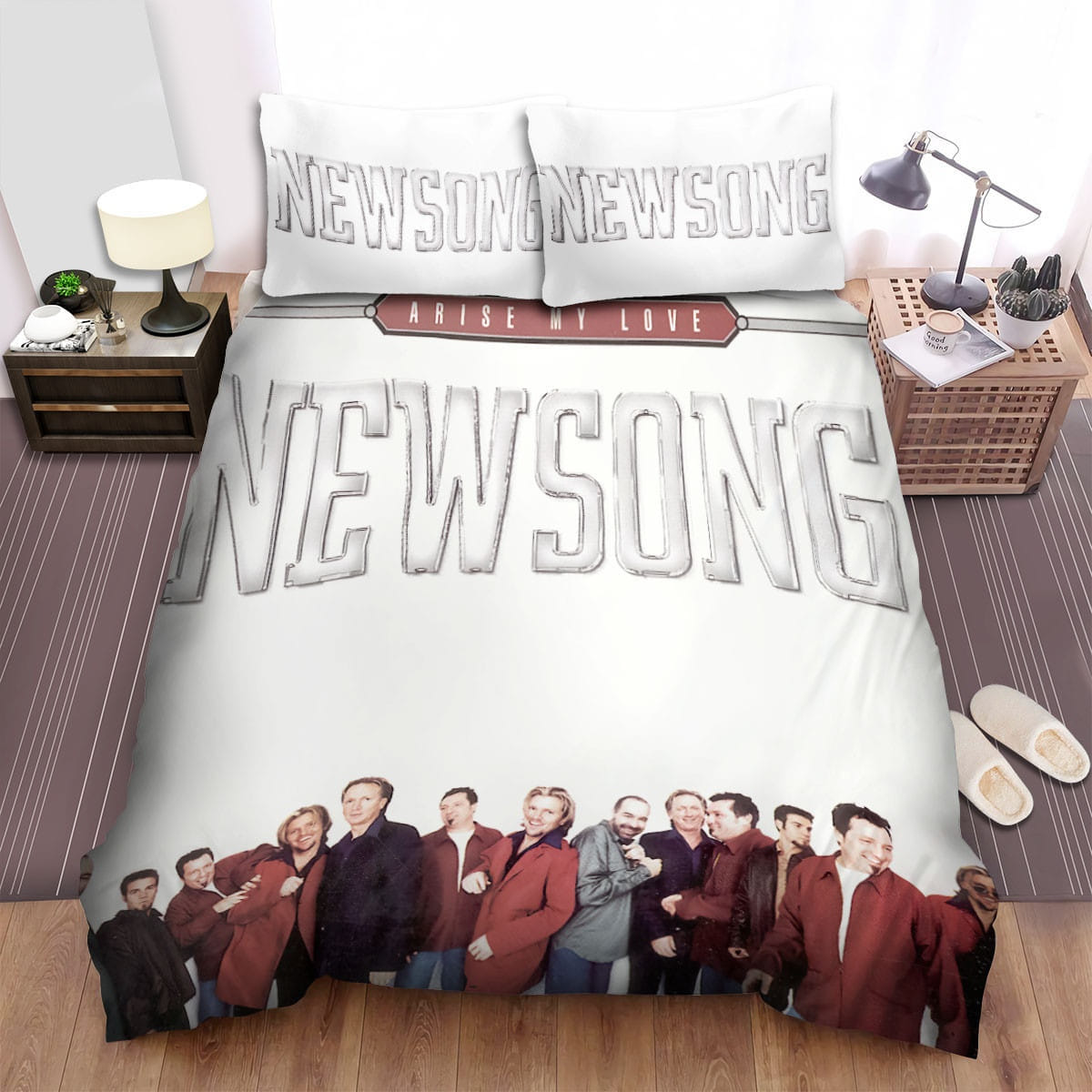 Newsong Arise My Love Bedding Sets, Flatsheet Gift For Wife, Husband, Besties