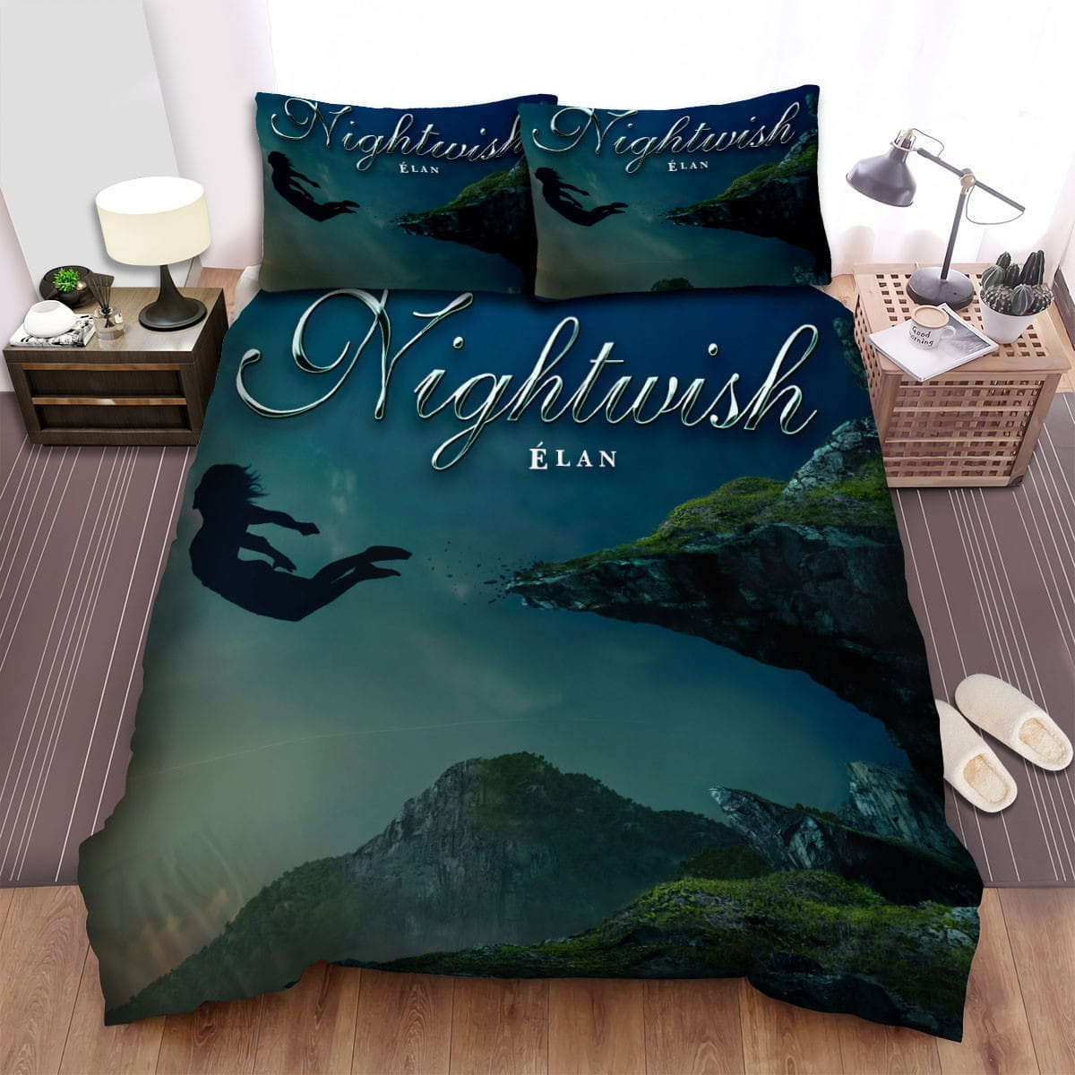 Nightwish Band Jump Bedding Sets Duvet Cover, Flatsheet, Pillowcases Perfect Gift For Fans
