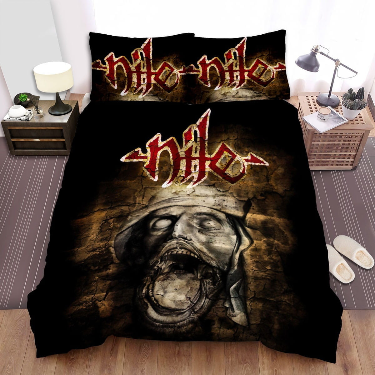 Nile Album Cover Art Bedding Sets Duvet Cover, Flatsheet, Pillowcases For Every Bedroom
