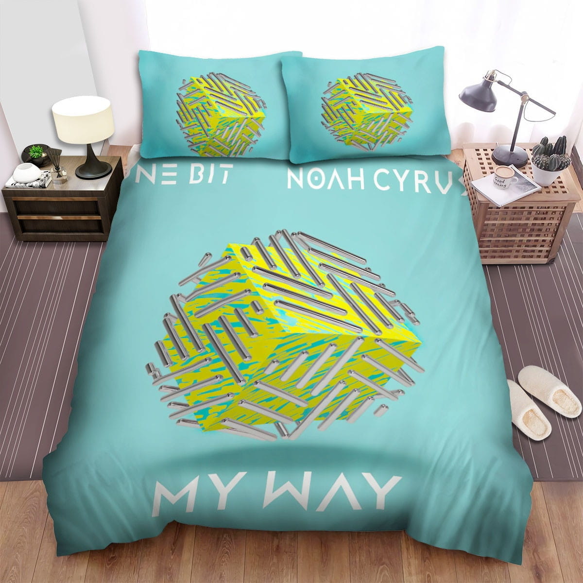 Noah Cyrus My Way Bedding Set, Gift For Christmas, Birthday, Thanksgiving