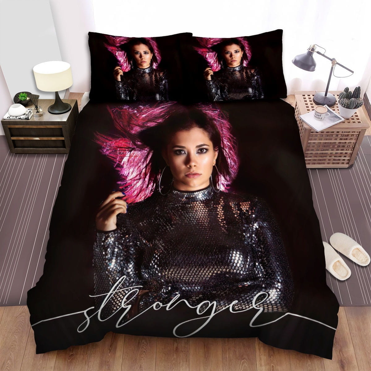 Noelia Posting Of Stronger Decorative Bedding Sets with Duvet Cover, Flatsheet, Pillowcases