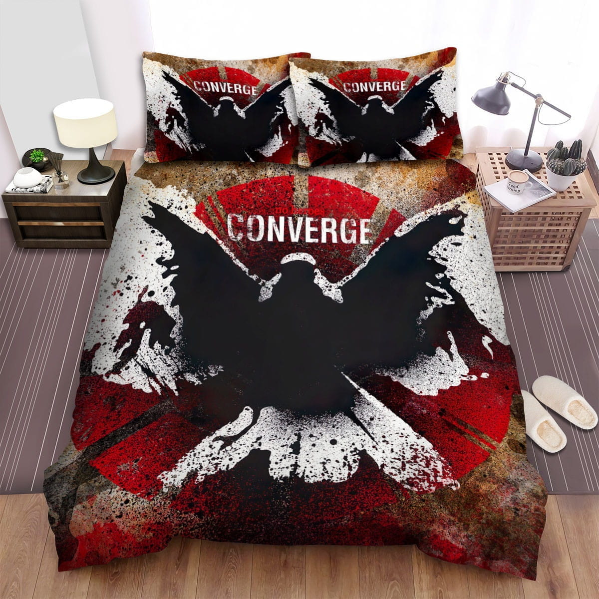 No Heroes Converge Bedding Sets Duvet Cover, Flatsheet, Pillowcase For Your Lover