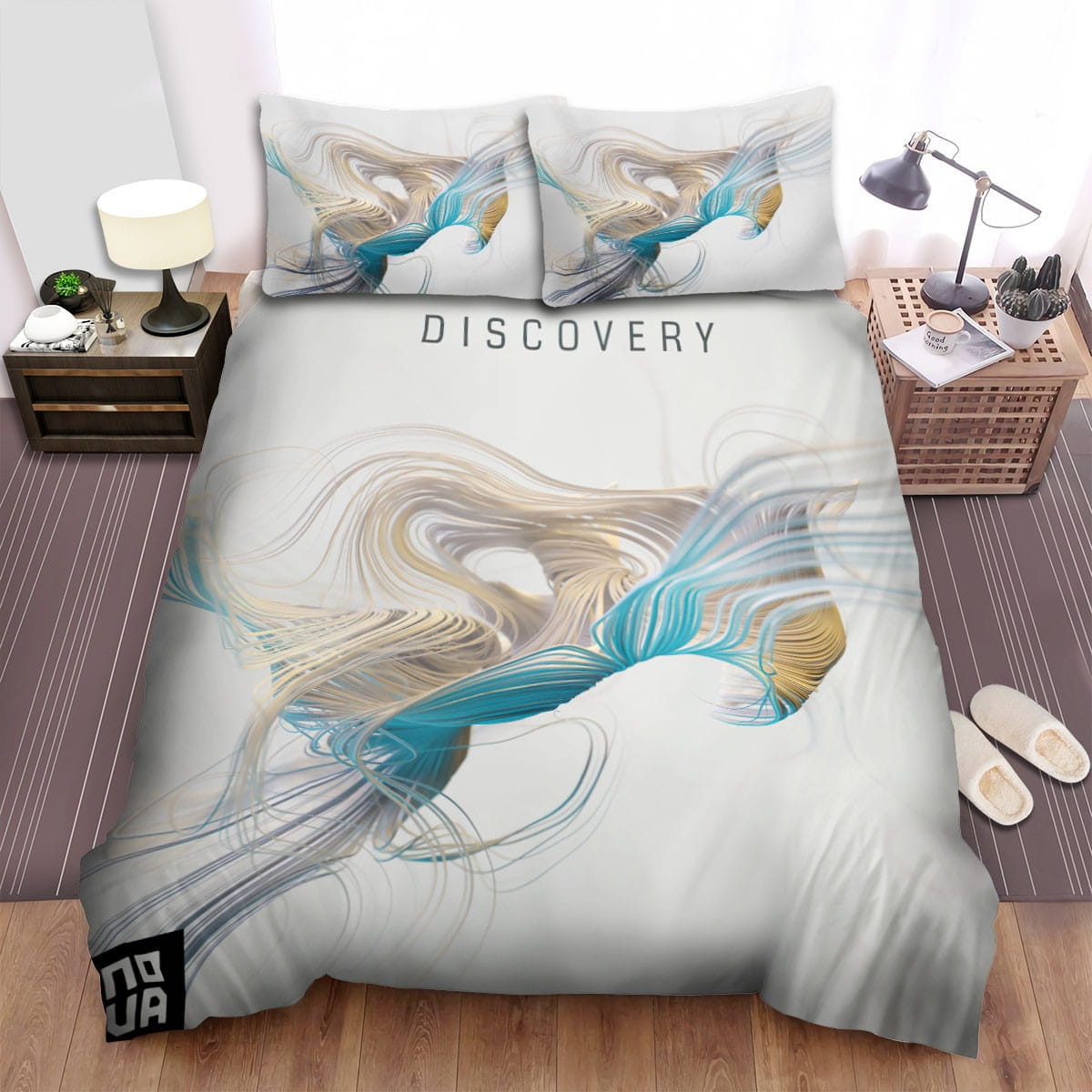 Nova Band Mixture Decorative Bedding Sets with Duvet Cover, Flatsheet, Pillowcases