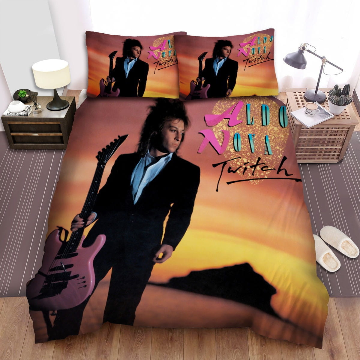Nova Band Handsome Decorative Bedding Sets with Duvet Cover, Flatsheet, Pillowcases