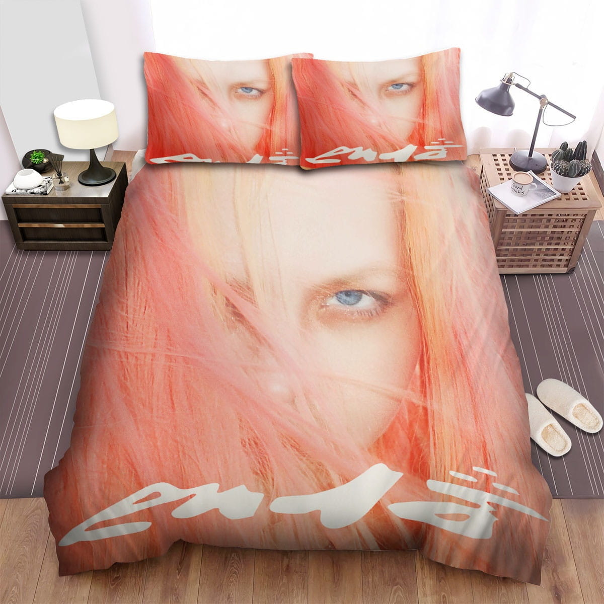 Now Now Pink Hair Bedding Sets Duvet Cover, Flatsheet, Pillowcases For Every Bedroom
