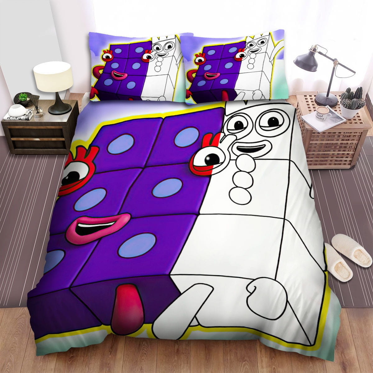 Numberblocks Friendship Bedding Sets Duvet Cover, Flatsheet, Pillowcases For Every Bedroom