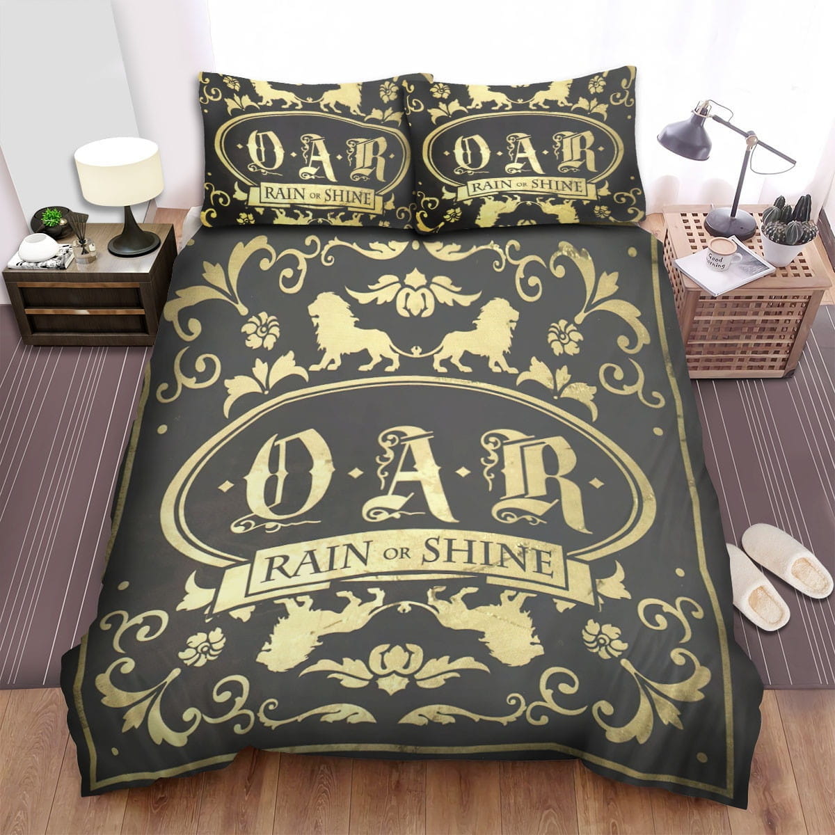 O.A.R. Rain Or Shine Bedding Set, Gift For Christmas, Birthday, Thanksgiving