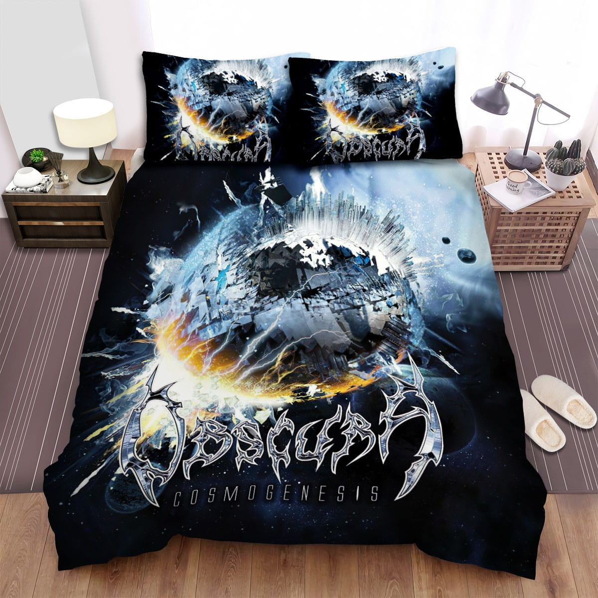 Obscura Cosmogenesis Bedding Sets Duvet Cover, Flatsheet, Pillowcase For Your Lover