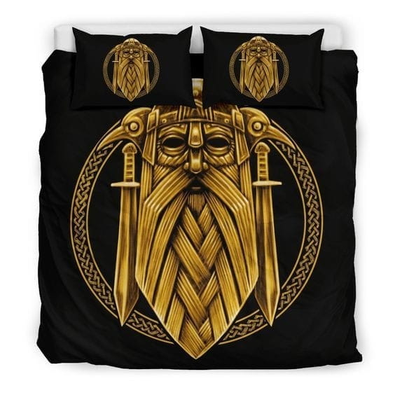 Odin Viking Sword Raven Bedding Sets Duvet Cover, Flatsheet, Pillowcases For Every Bedroom