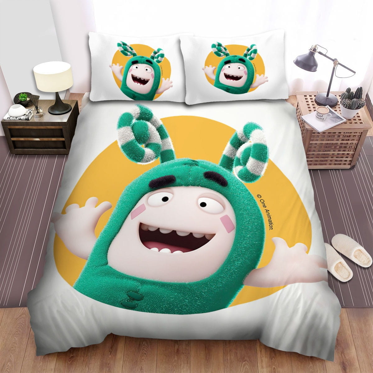 Oddbods Zee Solo Picture Bedding Sets Duvet Cover, Flatsheet, Pillowcases For Every Bedroom