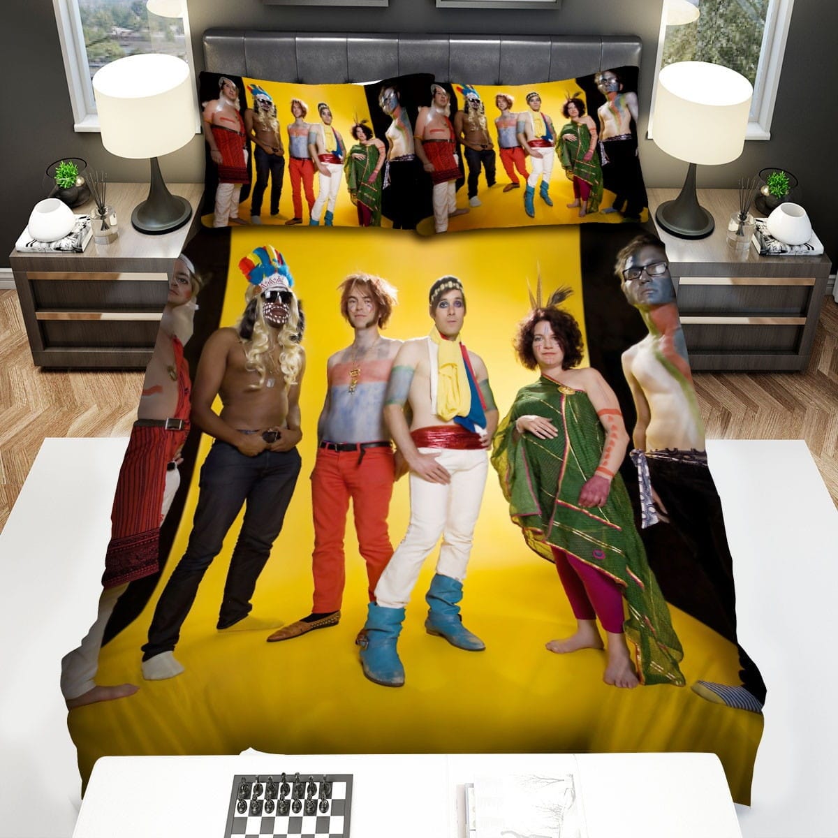 Of Montreal Members Bedding Sets, Flatsheet Gift For Christmas, Thanksgiving, Halloween