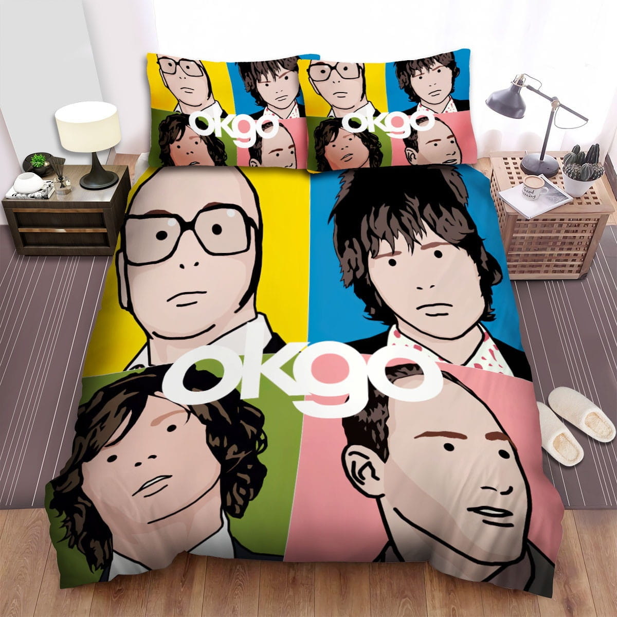 Ok Go Bedding Sets Duvet Cover, Flatsheet, Pillowcases Perfect Gift For Fans