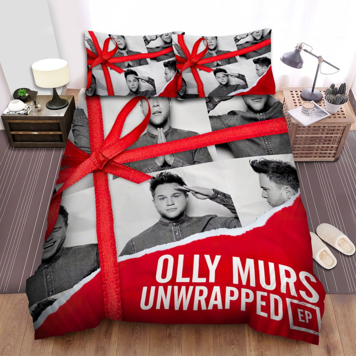 Olly Murs Unwrapped Ep Decorative Bedding Sets with Duvet Cover, Flatsheet, Pillowcases