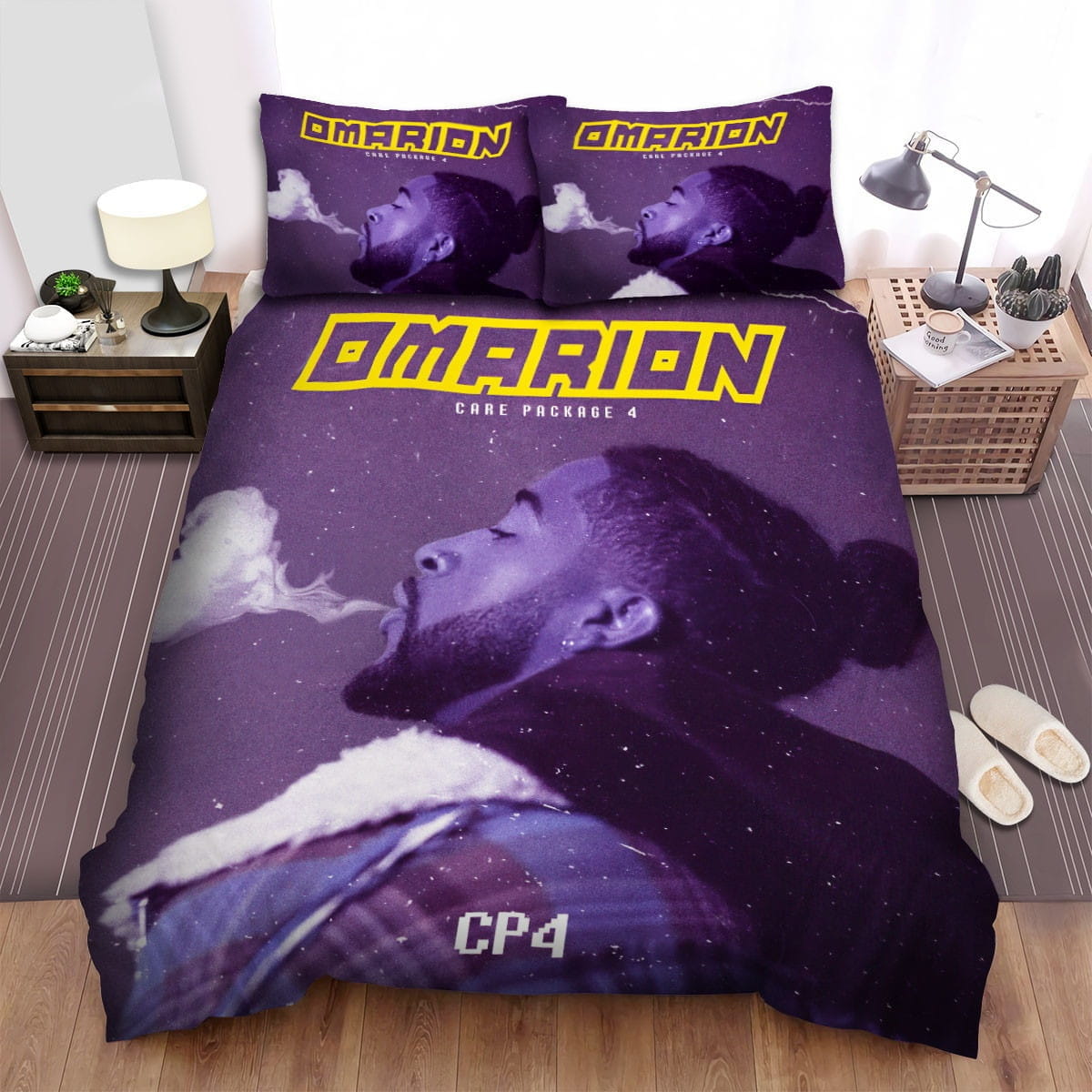 Omarion Album Cover Cp4 Bedding Sets Duvet Cover, Flatsheet, Pillowcase For Your Lover