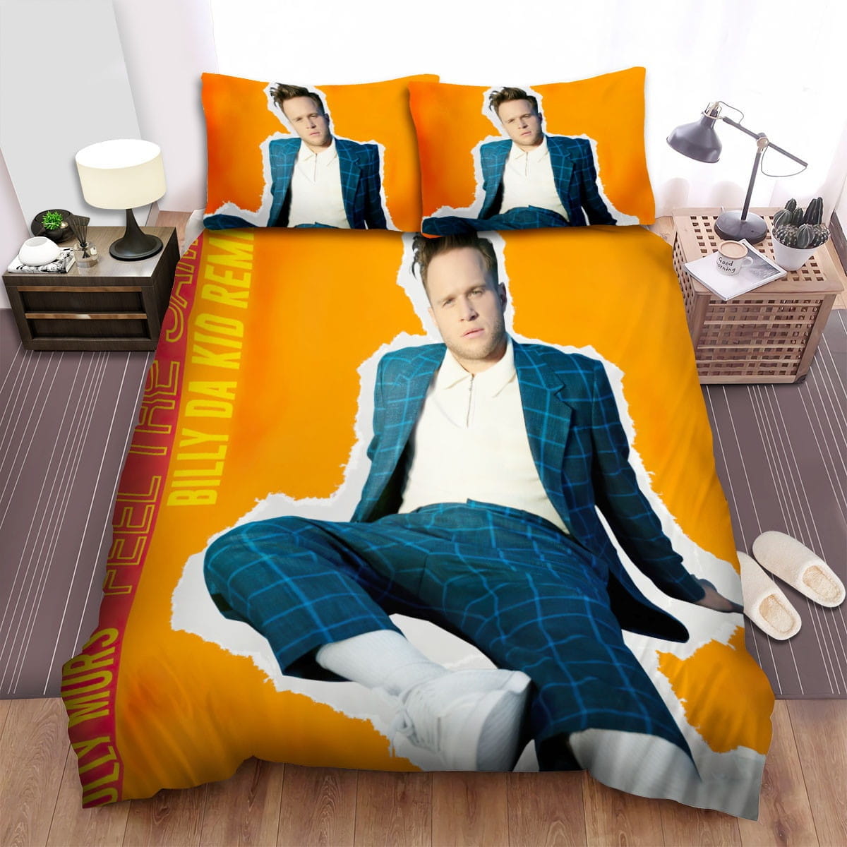Olly Murs Feel The Same Bedding Sets Duvet Cover, Flatsheet, Pillowcases Perfect Gift For Fans