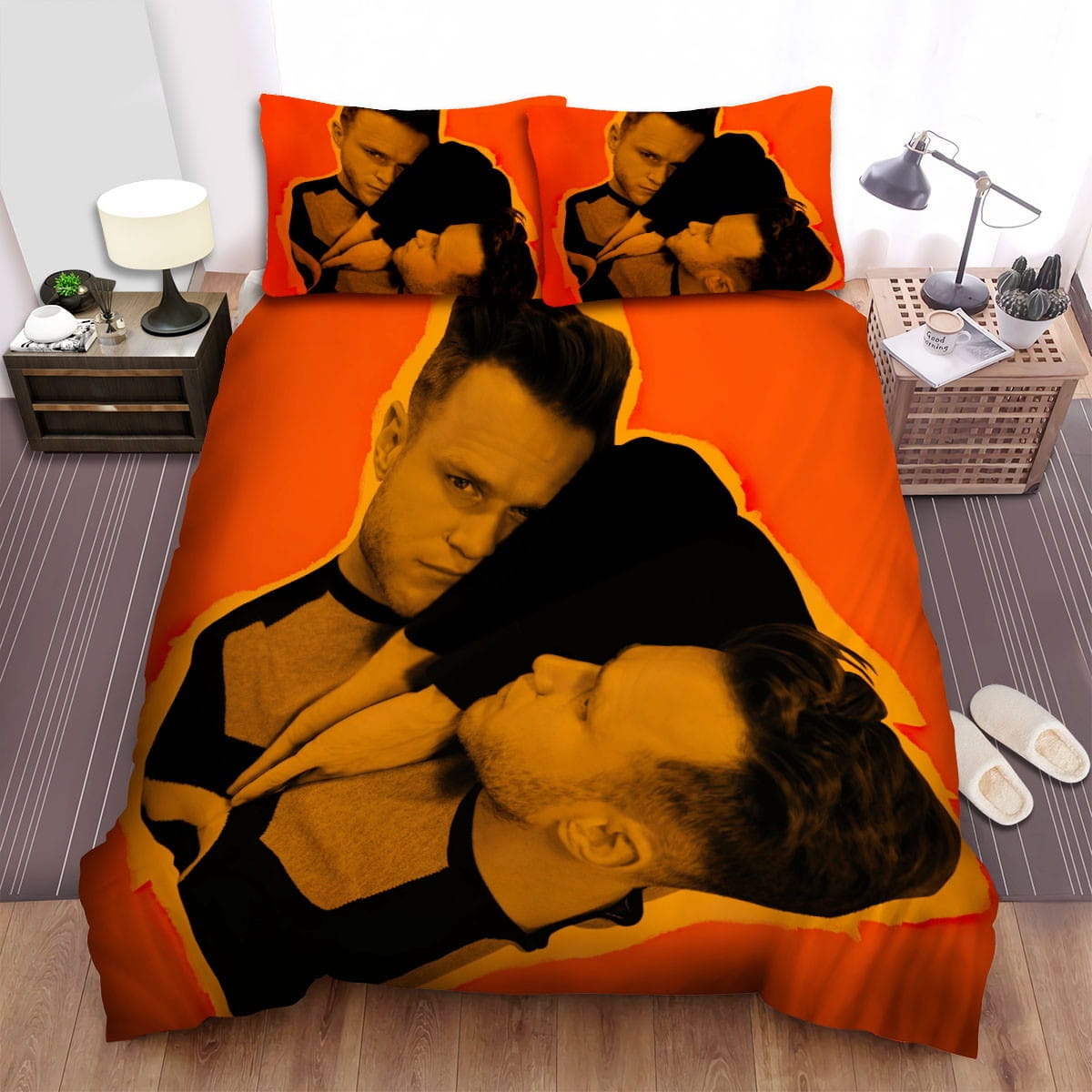 Olly Murs Excuses Decorative Bedding Sets with Duvet Cover, Flatsheet, Pillowcases