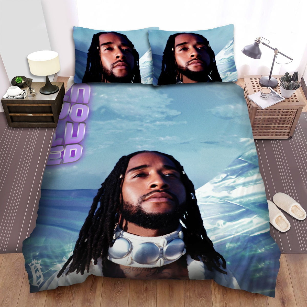Omarion Involued Bedding Set, Gift For Christmas, Birthday, Thanksgiving