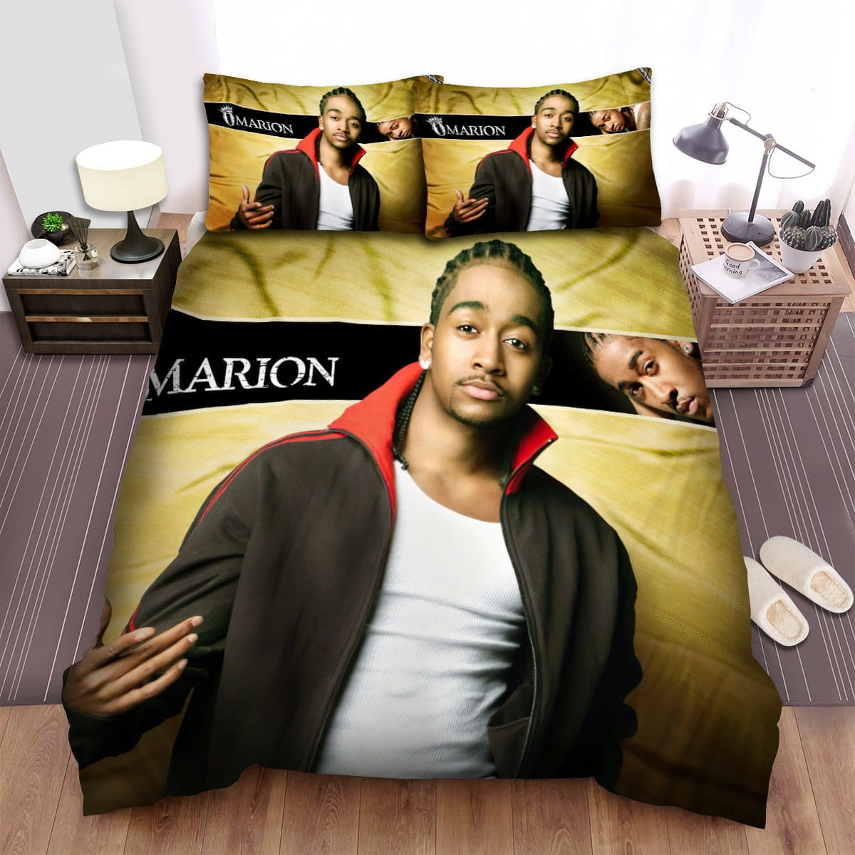 Omarion Cool Picture Bedding Sets Duvet Cover, Flatsheet, Pillowcase For Your Lover