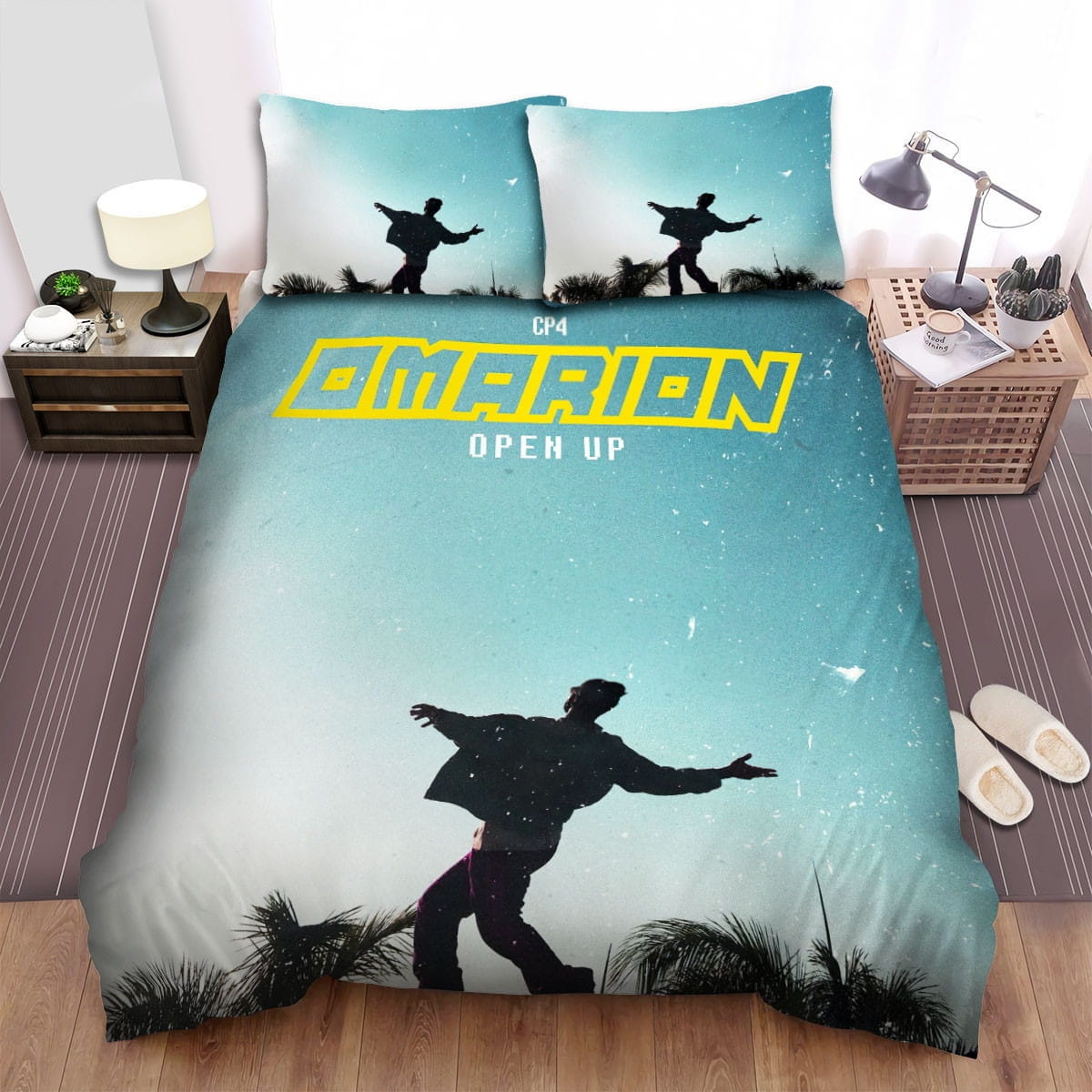 Omarion Open Up Bedding Sets Duvet Cover, Flatsheet, Pillowcase For Your Lover