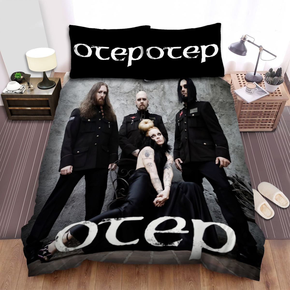 Otep Band So Deep Decorative Bedding Sets with Duvet Cover, Flatsheet, Pillowcases