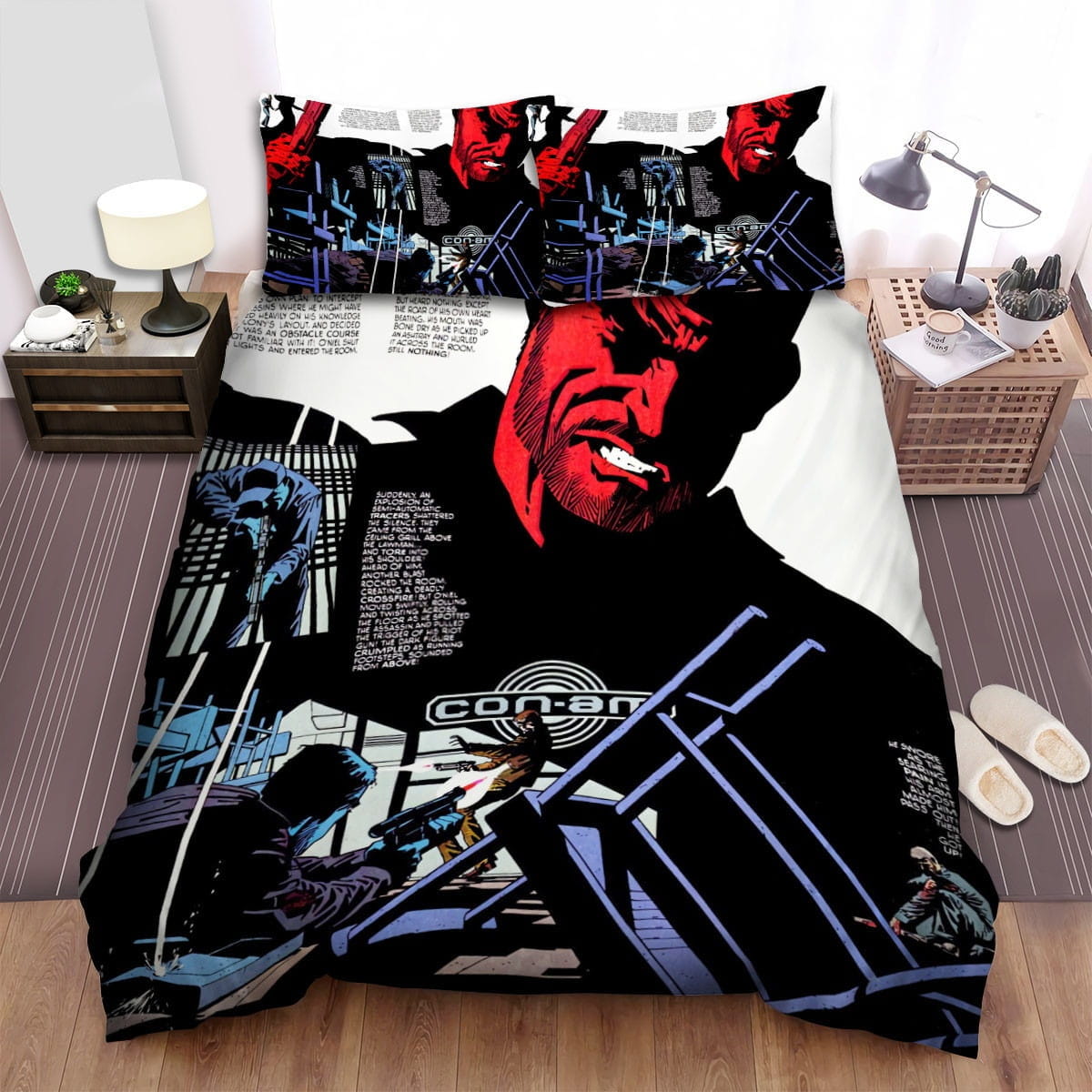 Outland Comic Bedding Sets, Flatsheet Gift For Wife, Husband, Besties