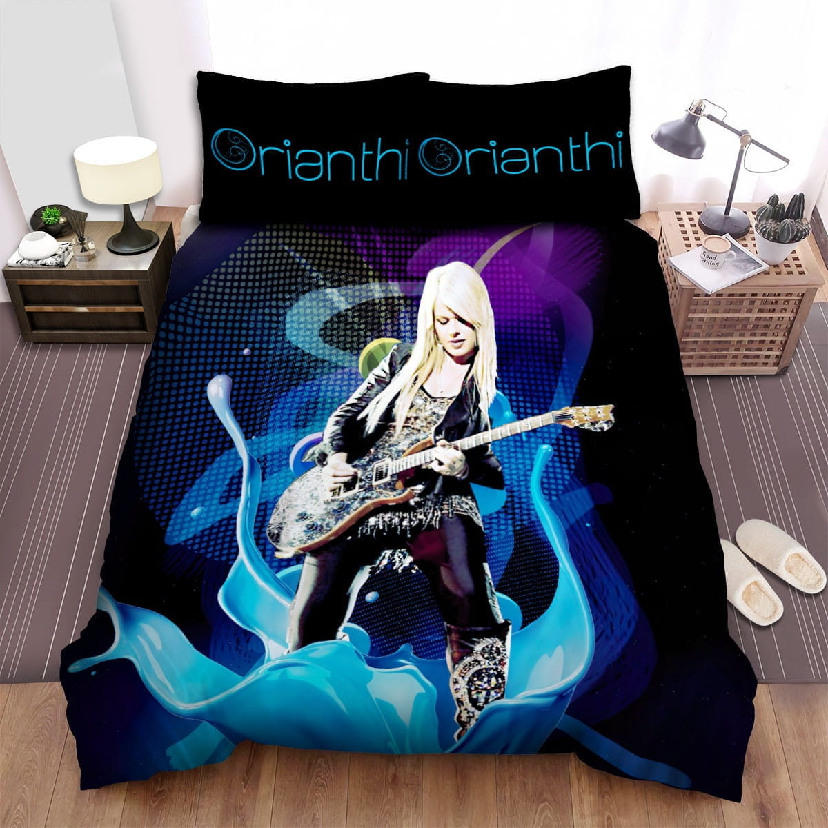 Orianthi Light Bedding Sets Duvet Cover, Flatsheet, Pillowcase For Your Lover