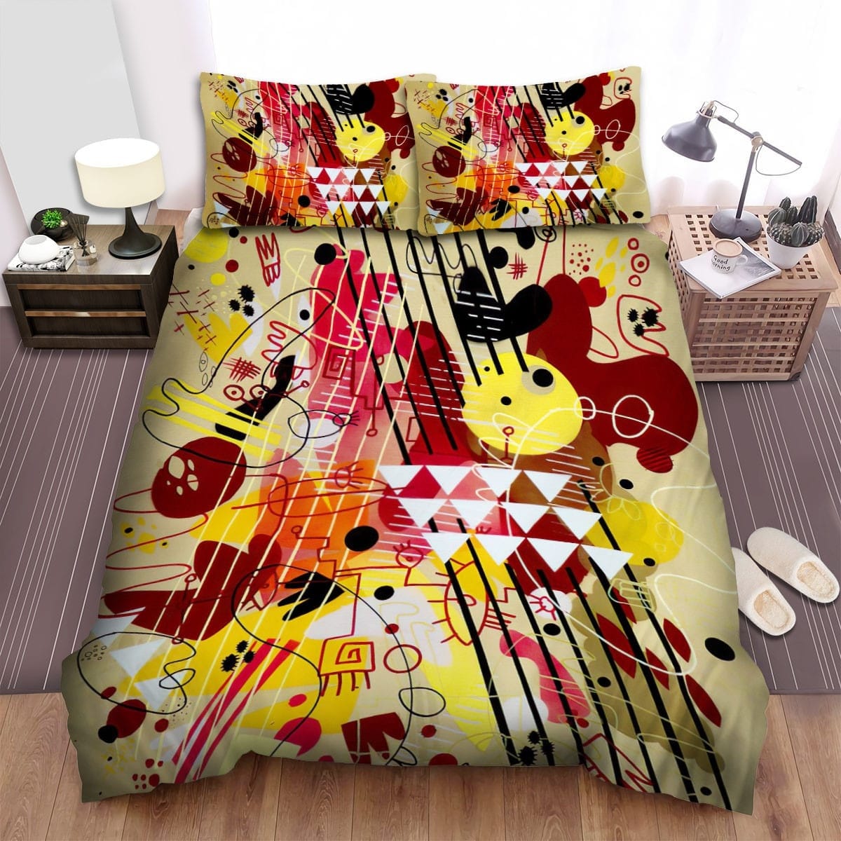 Oscar Peterson Colos Decorative Bedding Sets with Duvet Cover, Flatsheet, Pillowcases