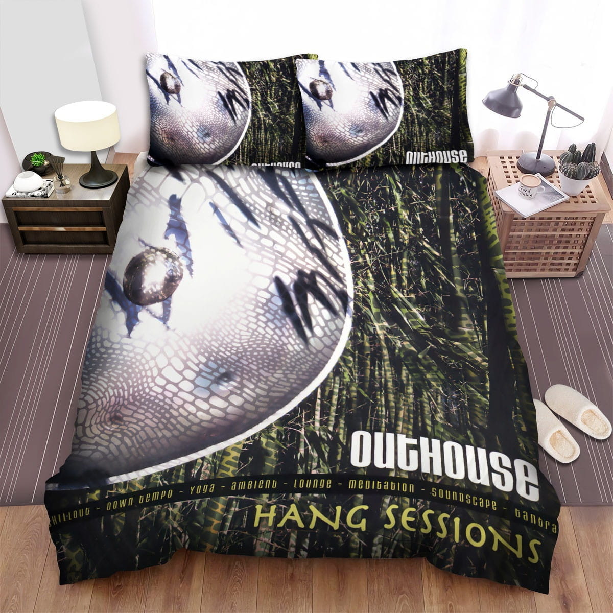 Outhouse Band Chebugen Art Decorative Bedding Sets with Duvet Cover, Flatsheet, Pillowcases