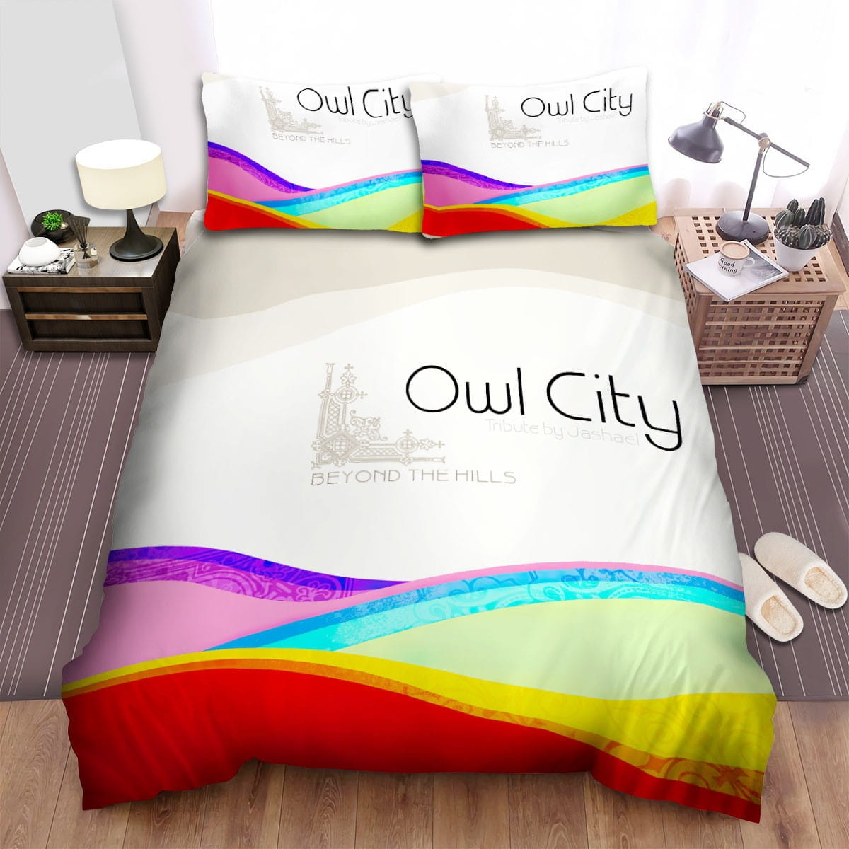 Owl City Colorful Bedding Sets Duvet Cover, Flatsheet, Pillowcases For Every Bedroom