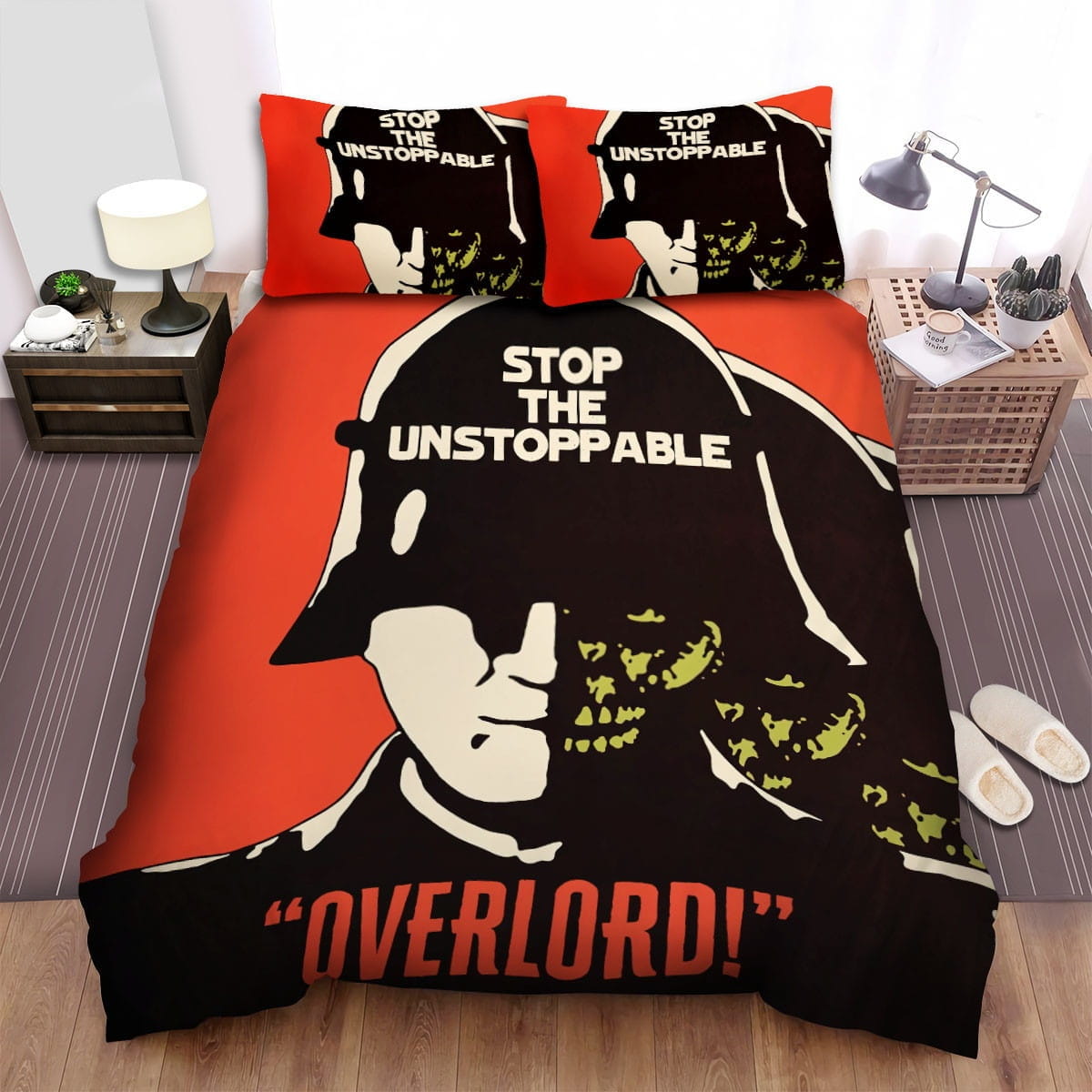 Overlord Soldier Decorative Bedding Sets with Duvet Cover, Flatsheet, Pillowcases