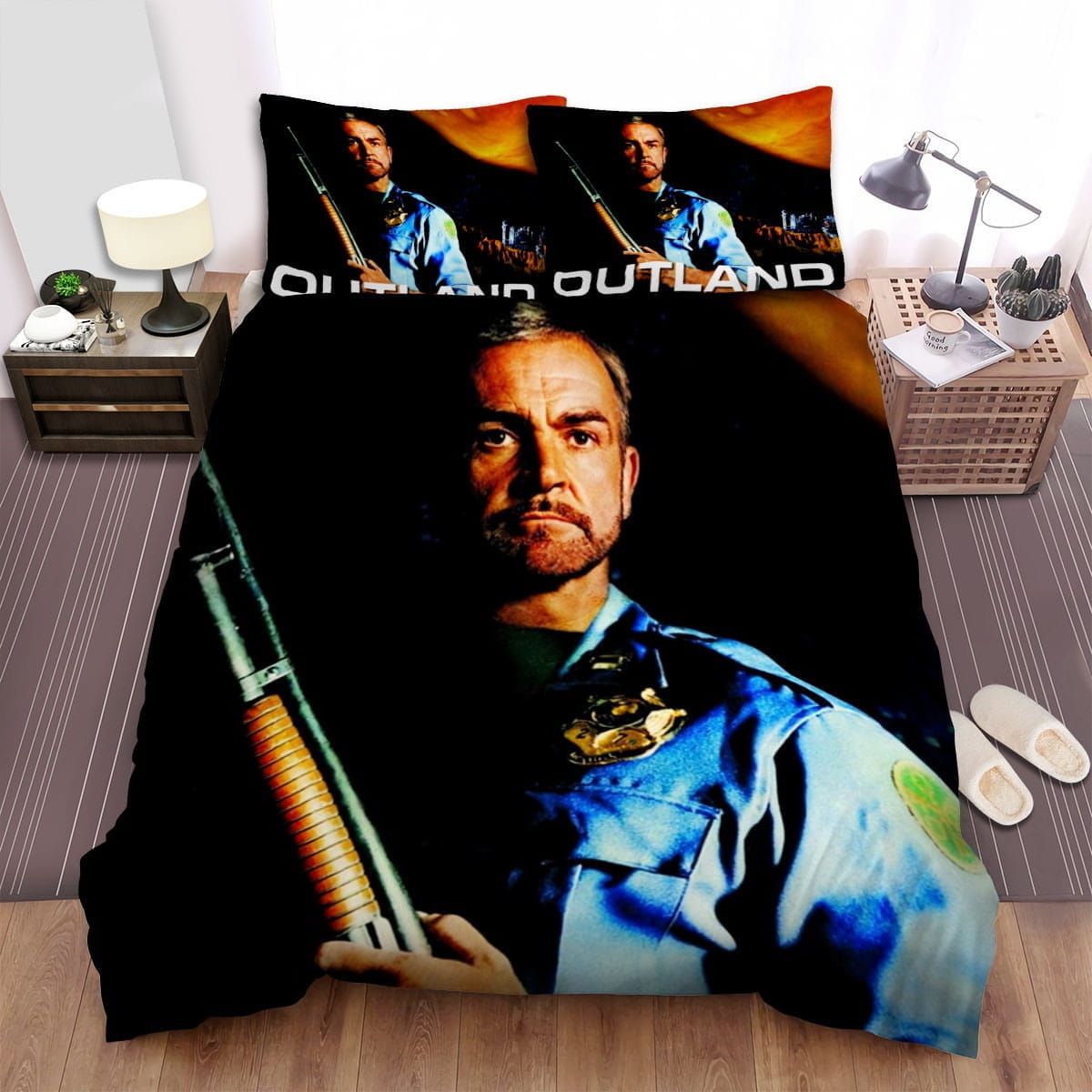 Outland Poster 2 Bedding Sets, Flatsheet Gift For Wife, Husband, Besties