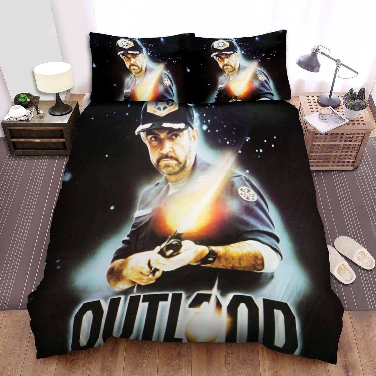 Outland Poster Decorative Bedding Sets with Duvet Cover, Flatsheet, Pillowcases