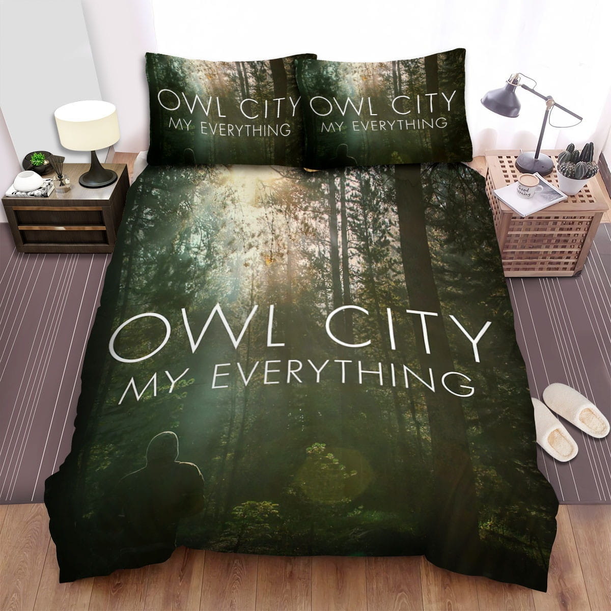 Owl City My Everything Bedding Sets Duvet Cover, Flatsheet, Pillowcases Perfect Gift For Fans