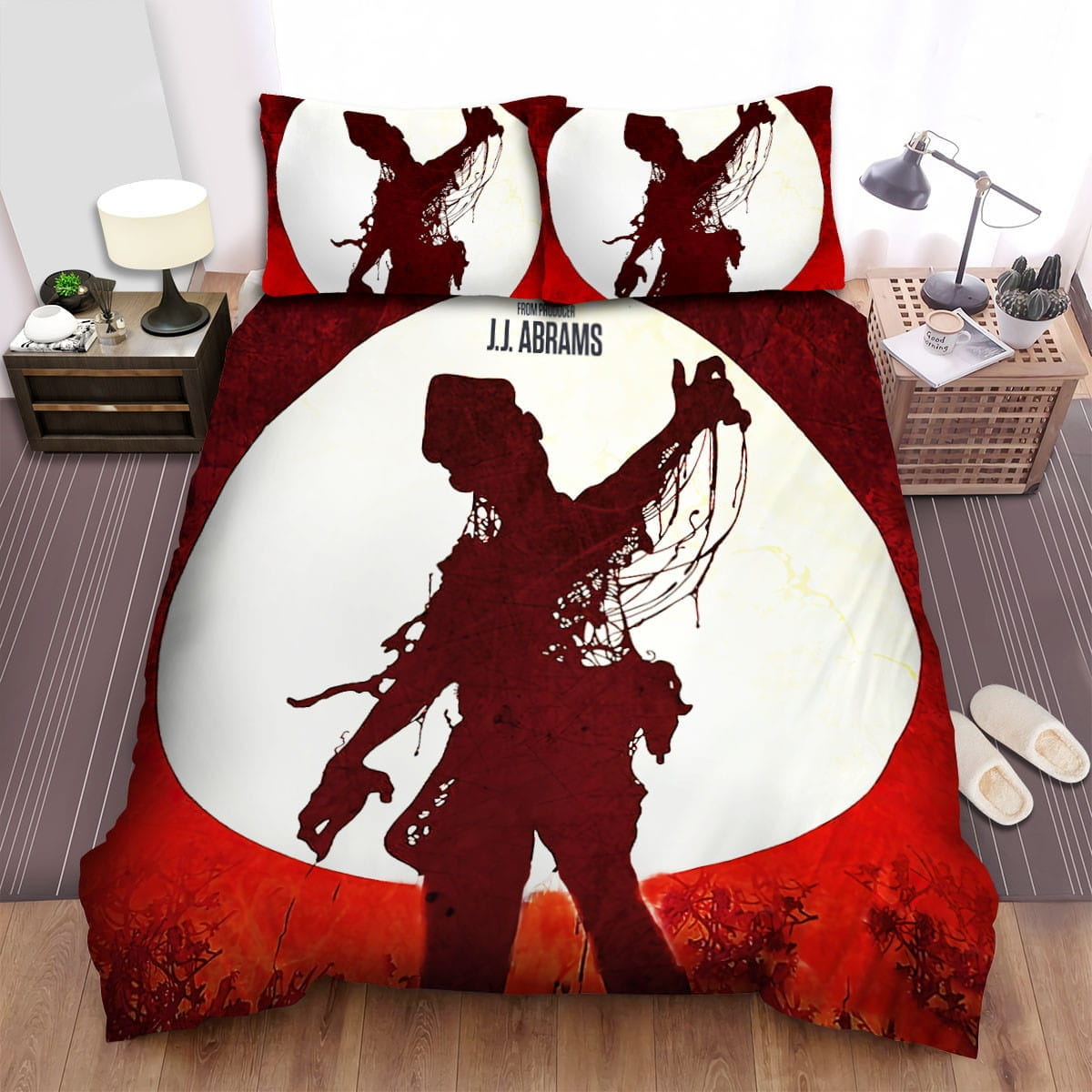 Overlord Shadow Bedding Sets, Flatsheet Gift For Christmas, Thanksgiving, Halloween