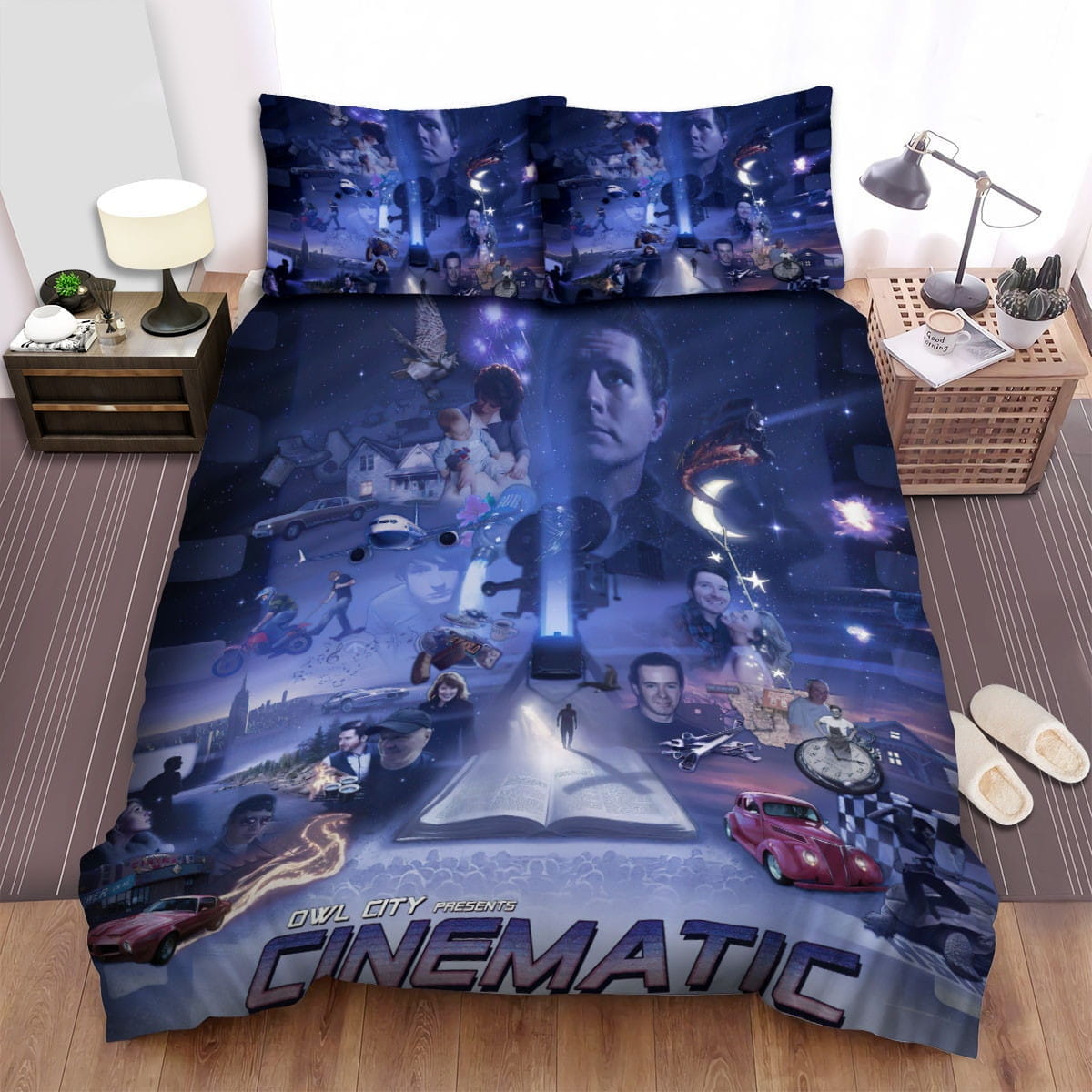Owl City Cinematic Bedding Sets Duvet Cover, Flatsheet, Pillowcases For Every Bedroom