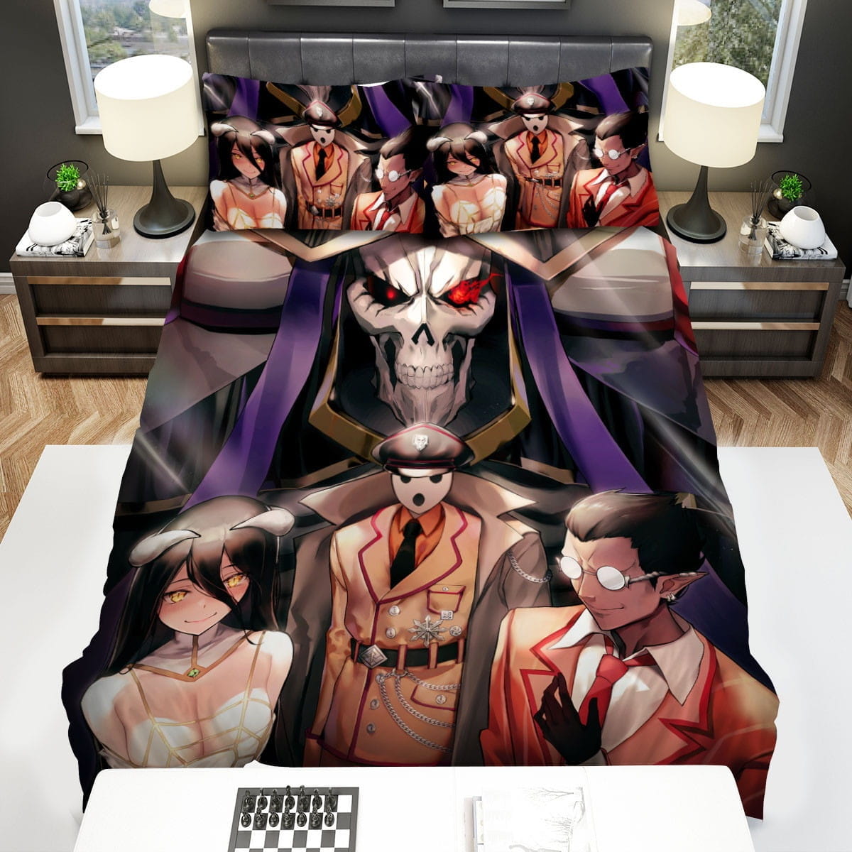 Overlord Bedding Sets Duvet Cover, Flatsheet, Pillowcases Perfect Gift For Fans