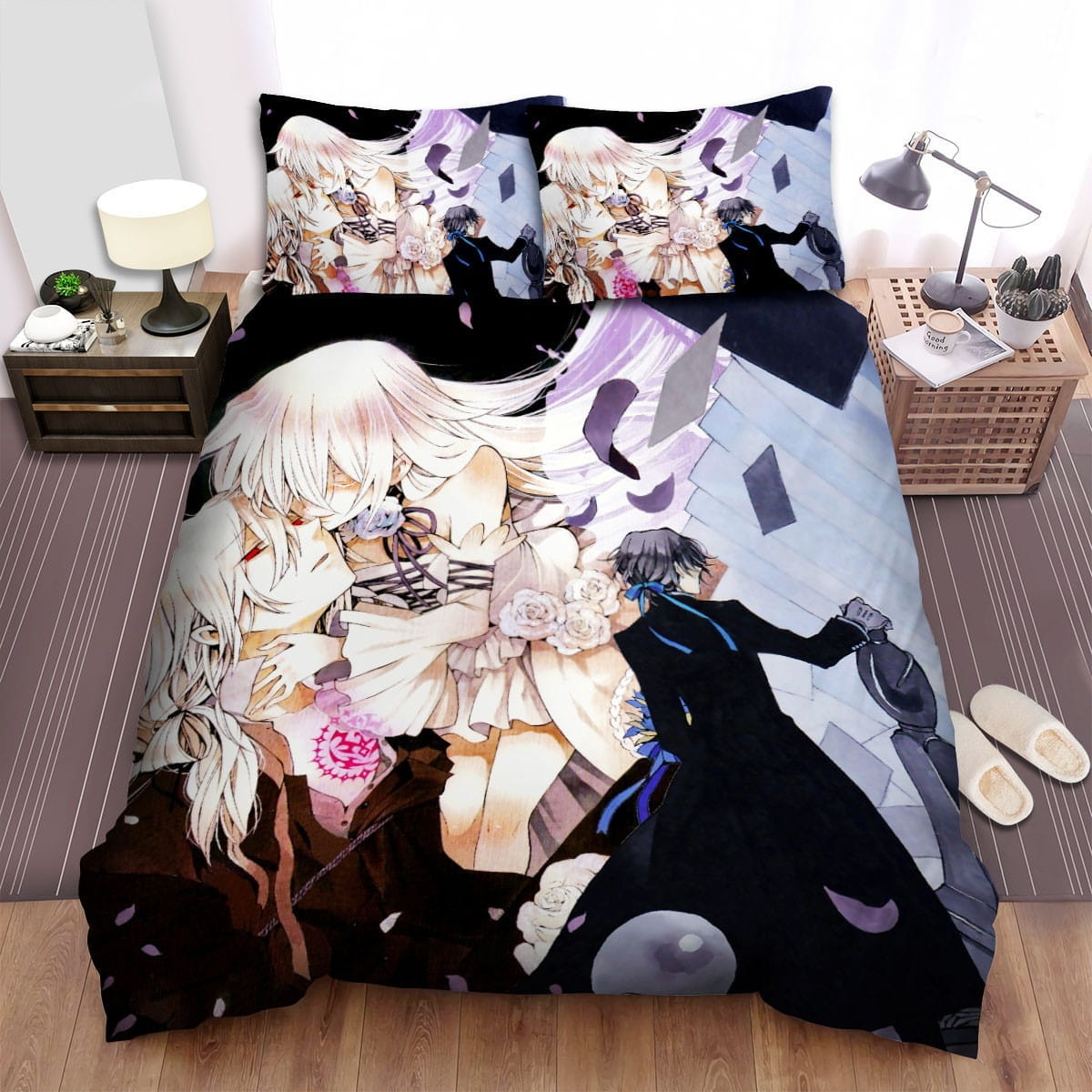Pandora Hearts Anime Bedding Sets Duvet Cover, Flatsheet, Pillowcases Perfect Gift For Fans