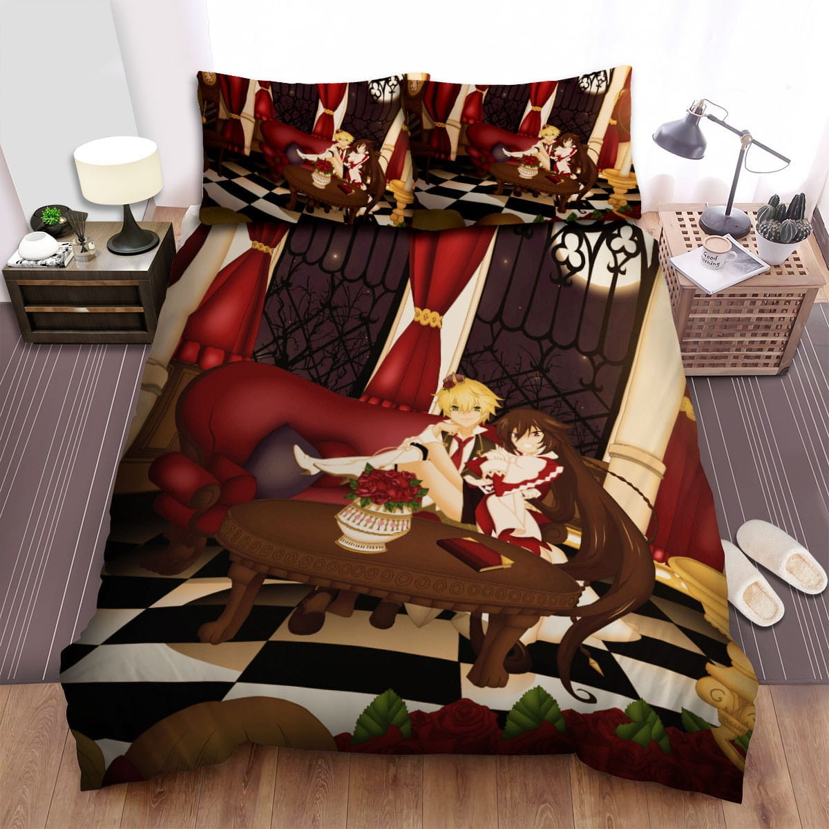 Pandora Hearts Alice Oz Bedding Sets Duvet Cover, Flatsheet, Pillowcases Perfect Gift For Fans