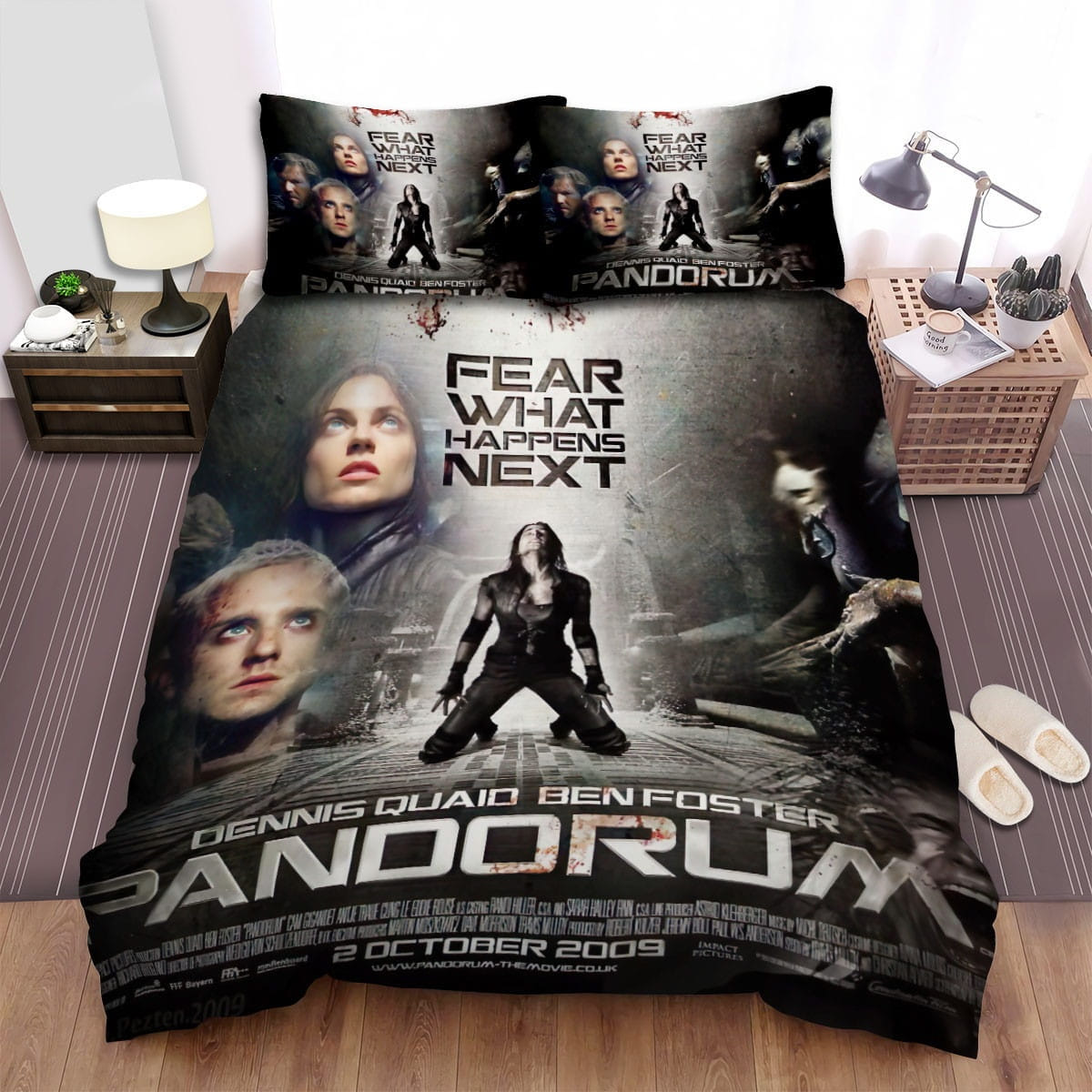 Pandorum Movie Poster 7 Bedding Sets, Flatsheet Gift For Wife, Husband, Besties