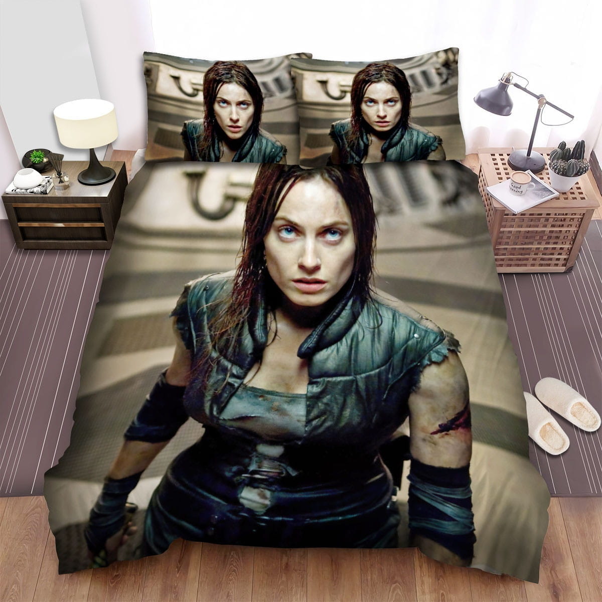 Pandorum Nadia Scene Bedding Set, Gift For Christmas, Birthday, Thanksgiving