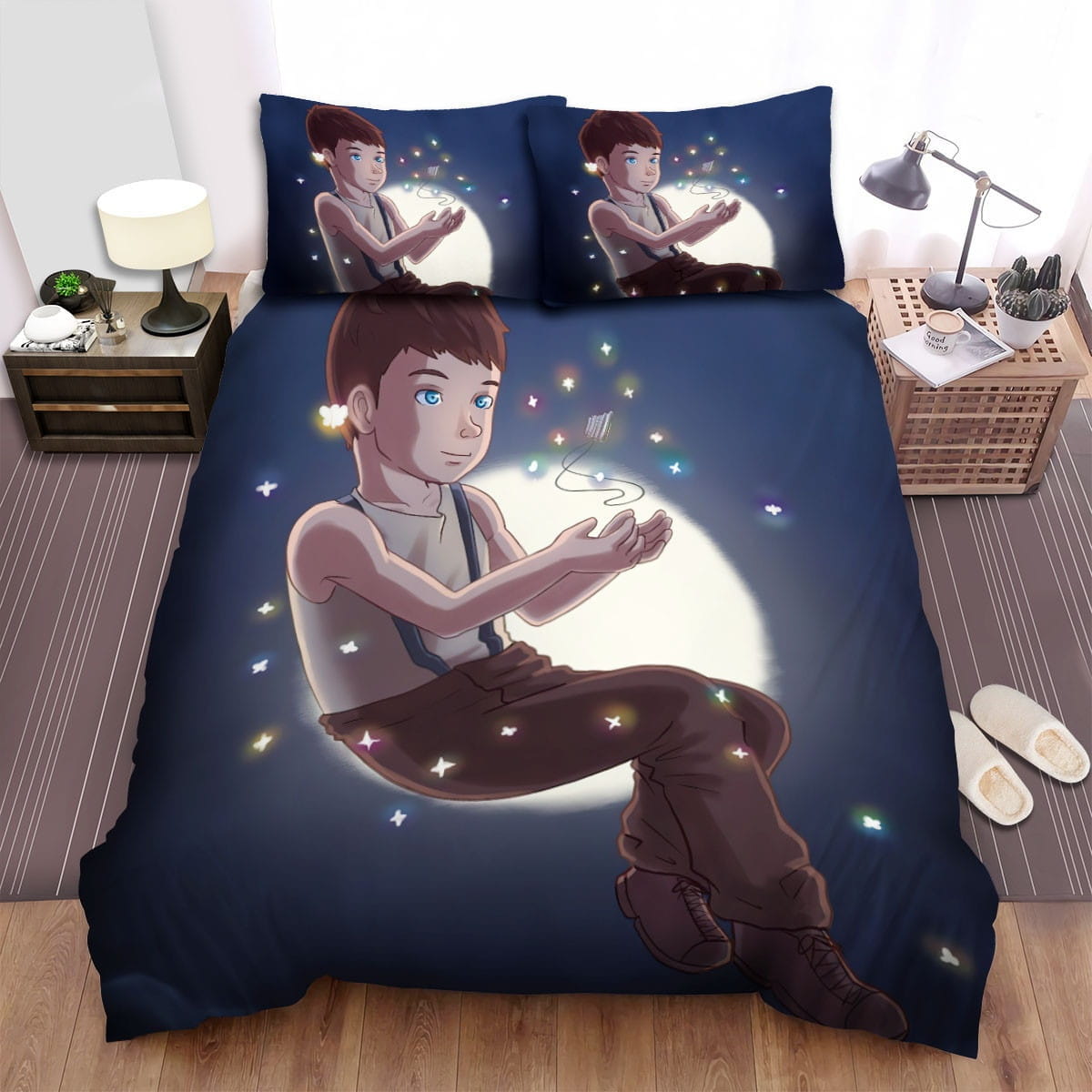 Pan Movie Art 2 Bedding Sets Duvet Cover, Flatsheet, Pillowcases For Every Bedroom