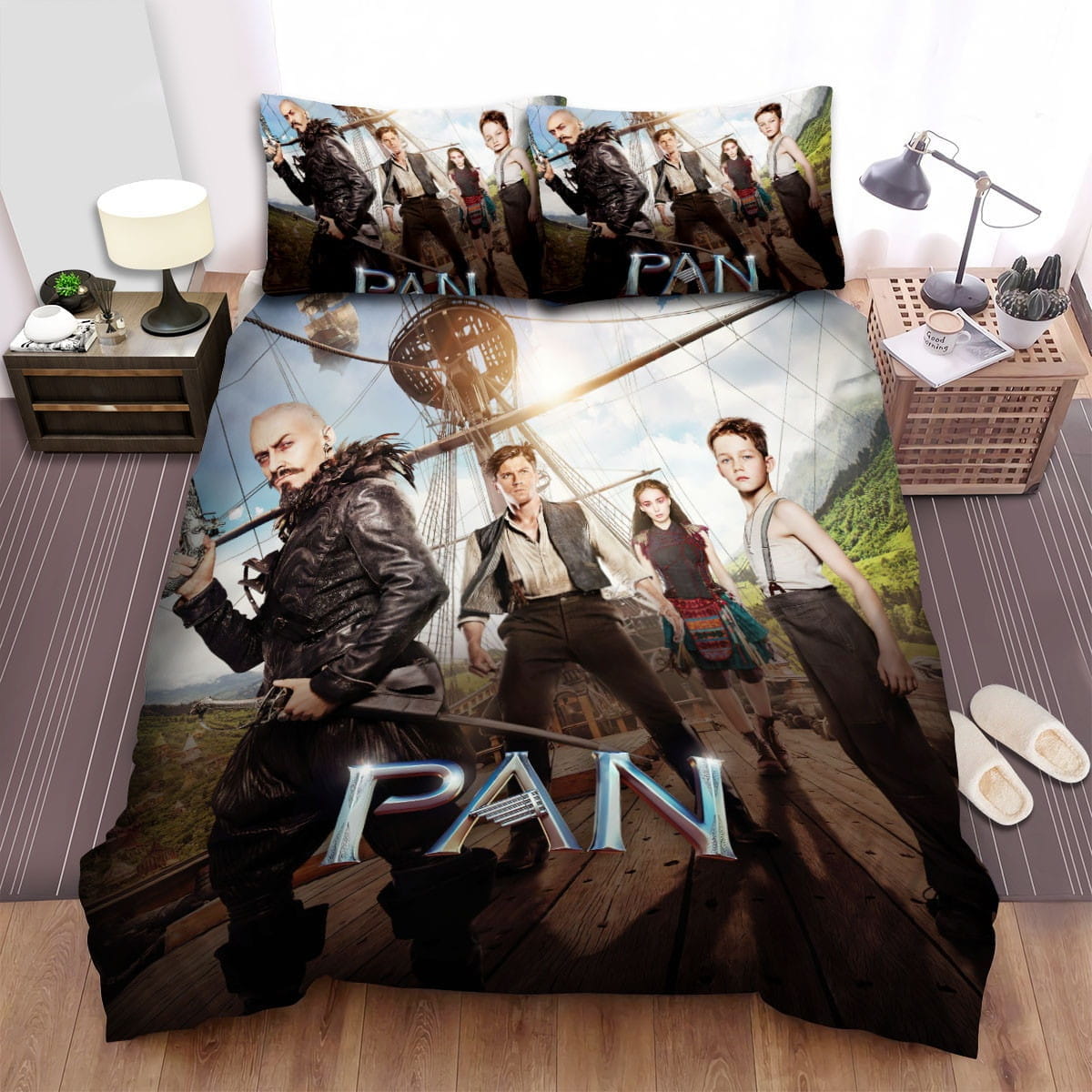 Pan Movie Poster 7 Bedding Set, Gift For Christmas, Birthday, Thanksgiving