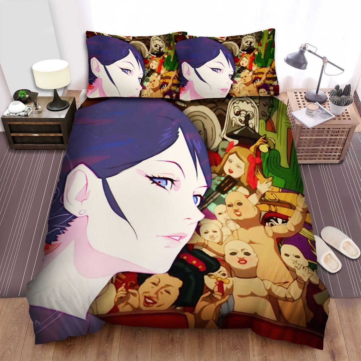 Paprika Atsuko Chiba Bedding Sets Duvet Cover, Flatsheet, Pillowcase For Your Lover