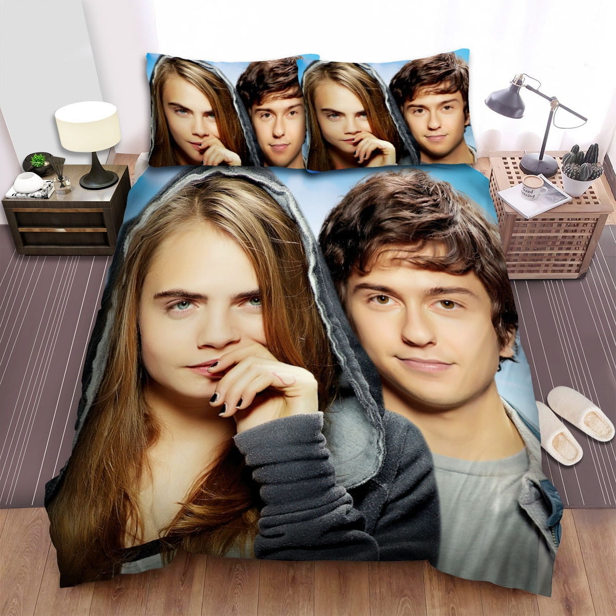 Paper Towns Movie Poster 2 Bedding Sets Duvet Cover, Flatsheet, Pillowcases For Every Bedroom