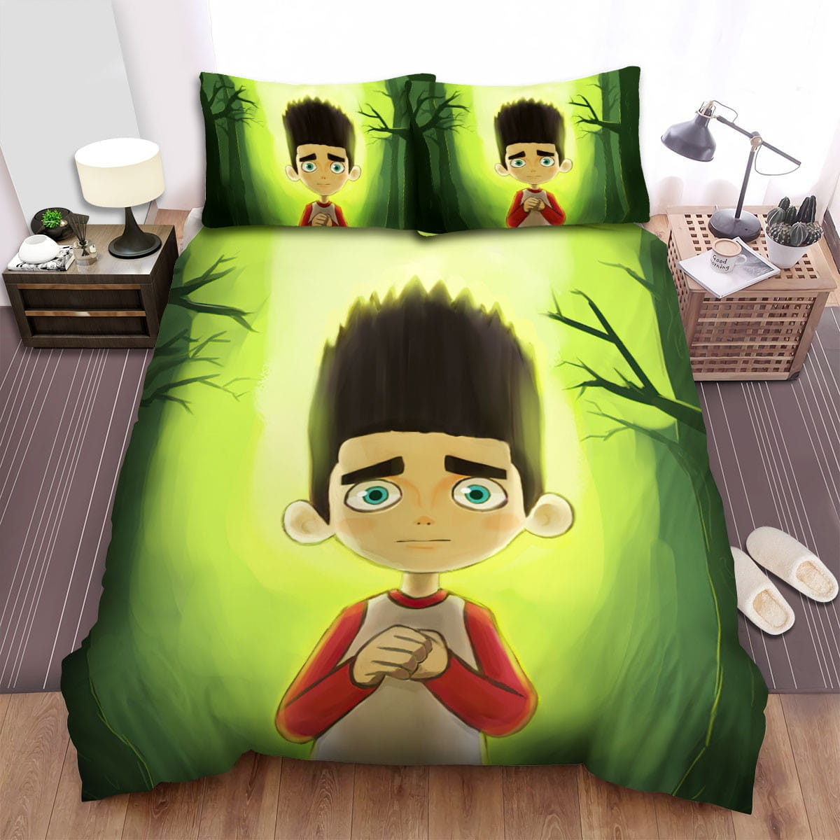 Paranorman In Forest Decorative Bedding Sets with Duvet Cover, Flatsheet, Pillowcases