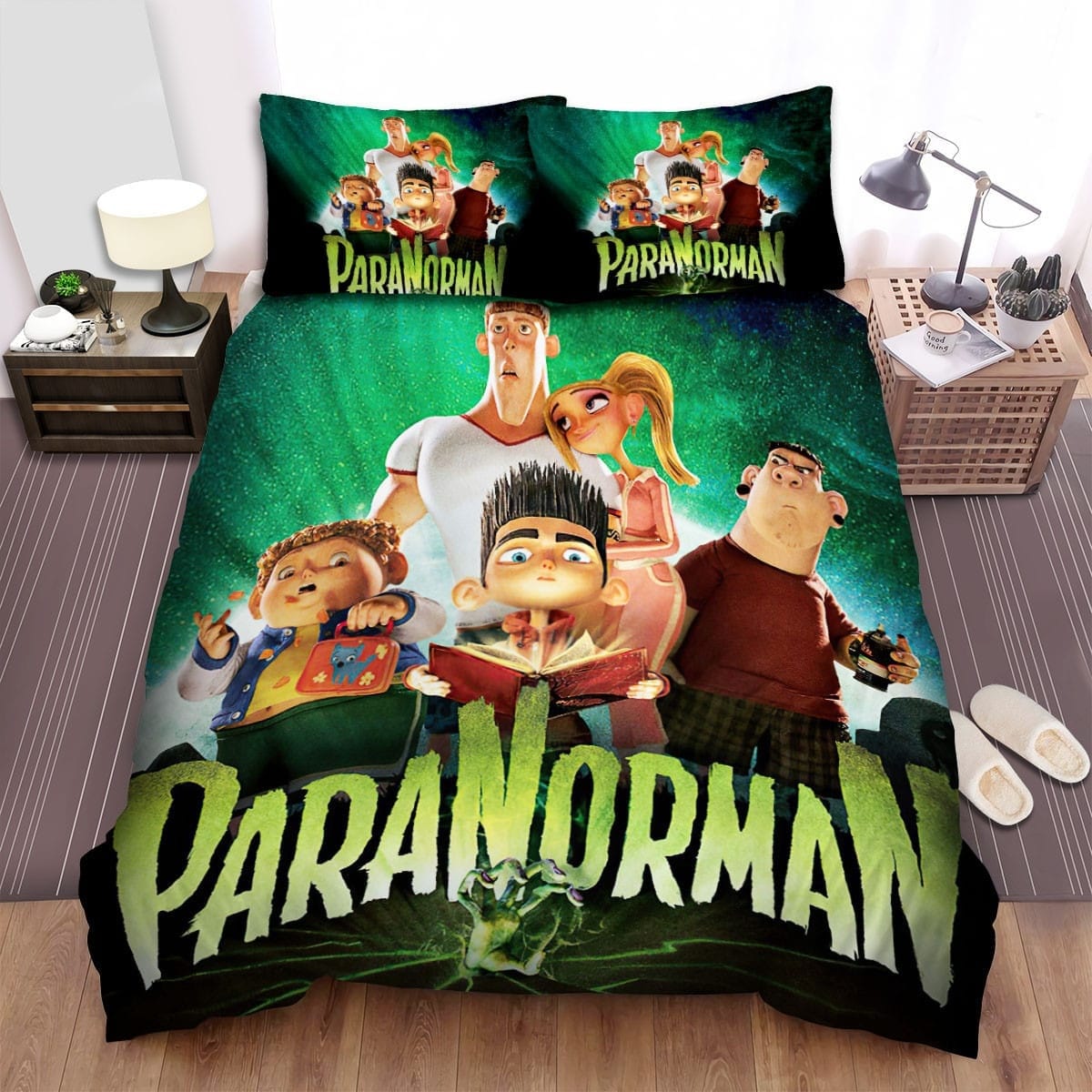 Paranorman Cartoon Bedding Sets Duvet Cover, Flatsheet, Pillowcase For Your Lover