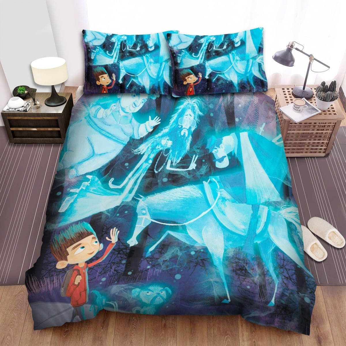 Paranorman Meet The Ghosts Bedding Set, Gift For Christmas, Birthday, Thanksgiving