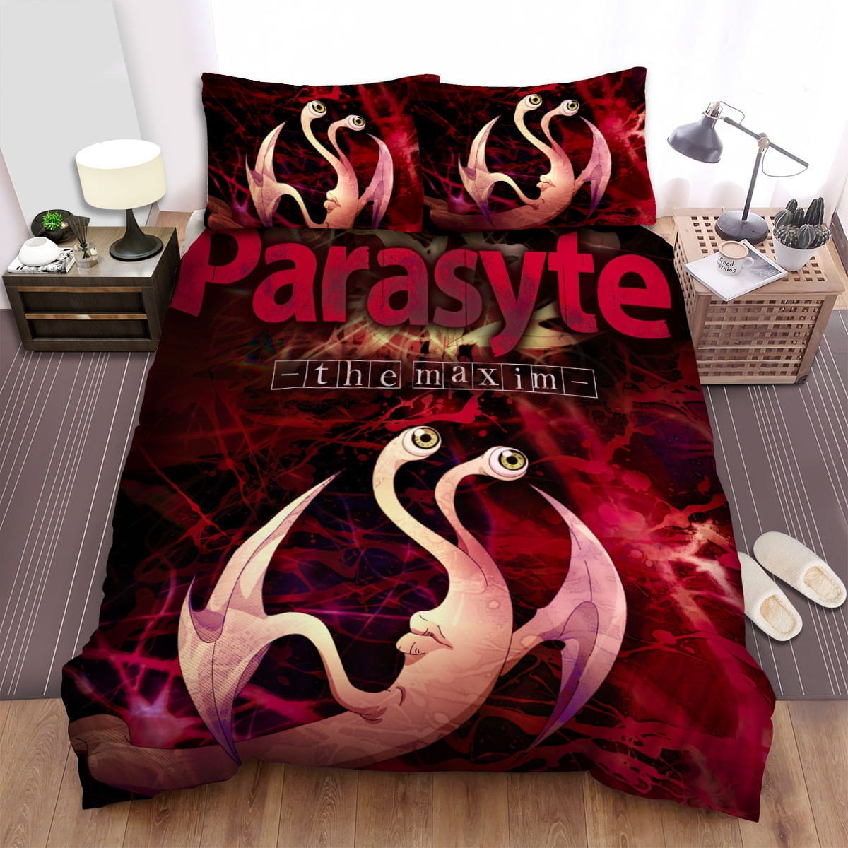 Parasyte The Maxim Bedding Sets, Flatsheet Gift For Wife, Husband, Besties